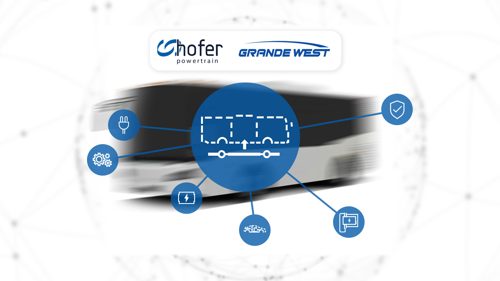 Grande West chooses hofer powertrain for EV drivetrain system integration and implementation.